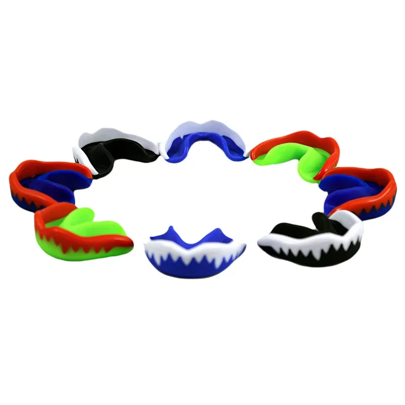 

2Pcs Professional Sport Mouth Guard Teeth Protector Dental Oral Tooth Brackets Braces Football Basketball Thai Boxing Mouthguard