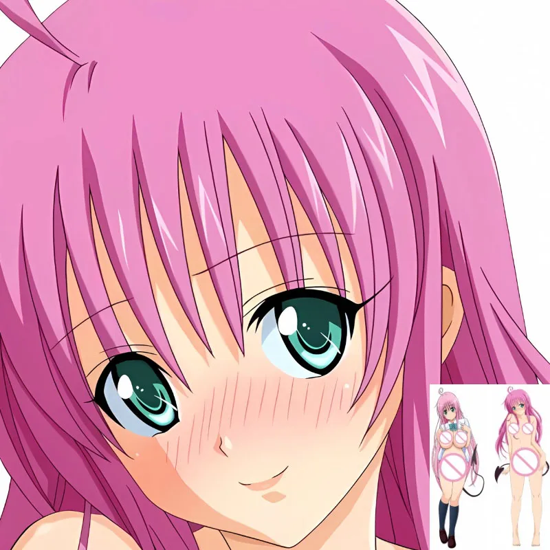 

Cosplay Dakimakura Anime Lala Satalin Deviluke Pillowcase Double-sided Print Home Bedding Hugging Body Pillow Cover Case