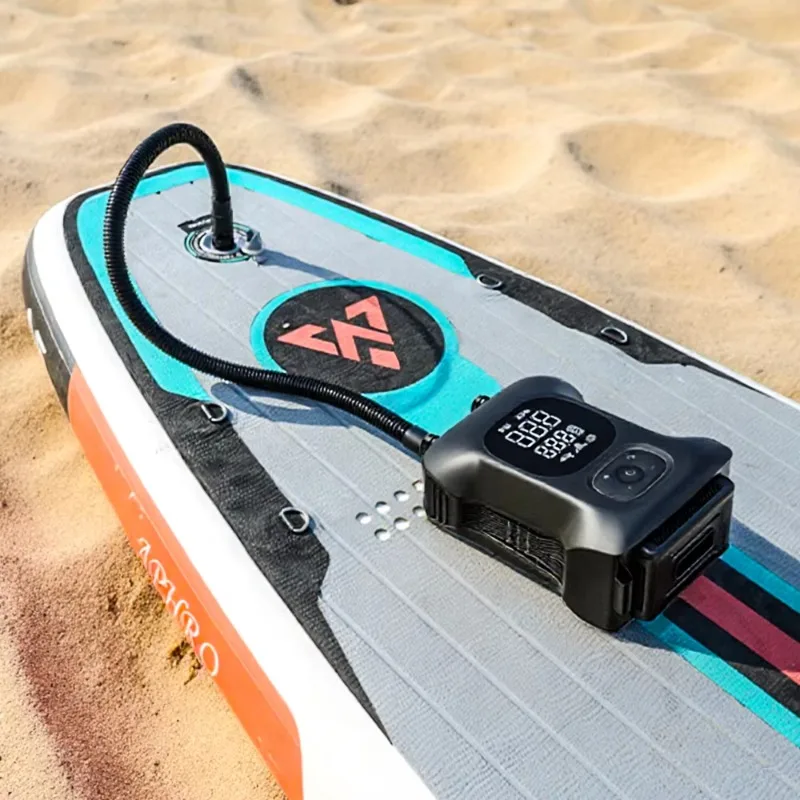 

U01 New SUP Air Pump Intelligent LCD Display Auto-Off 100K Monthly Capacity OEM/ODM ServiceBulk Order 36 Cylinder Design