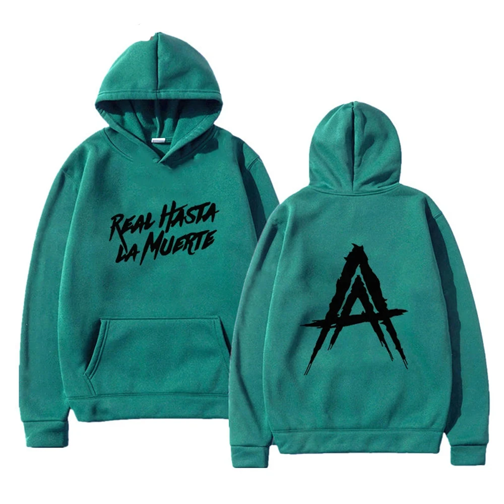 Anuel AA Album Real Hasta La Muerte Hoodies Men/ Women Hip Hop Hoodie Winter Tops Long Sleeve Harajuku Sudaderas Spring Autumn