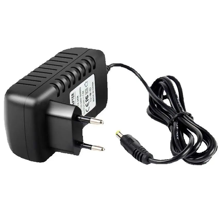 1pcs Black 3V 5V 6V 9V 7V 12V 1A 2A EU US UK AU DC Power Adapter 5.5*2.5mm AC to DC LED Lighting Guitar Power Charger 110V 250V