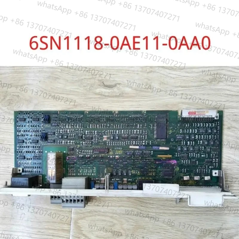 6SN1118-0AE11-0AA0 Unidade de controle SIMODRIVE 611-A de 2 eixos 6SN1118 0AE11 0AA0