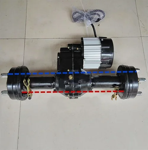 500W-1200w rear axle hub motor kit