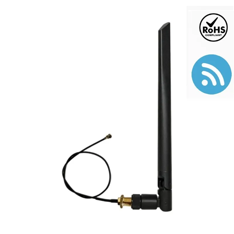 GWS 5/20/50 Sets 433 MHz Antenne 5 dBi Gewinn SMA-Stecker U.FL auf SMA-Buchse LoRa LoRaWAN Signalempfänger mit niedrigem SWR Signalverstärker Repeater – Detail 6