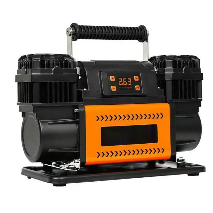 Car Air Pump Double Cylinder High Power Air Pump Car Off-road Tire Inflation