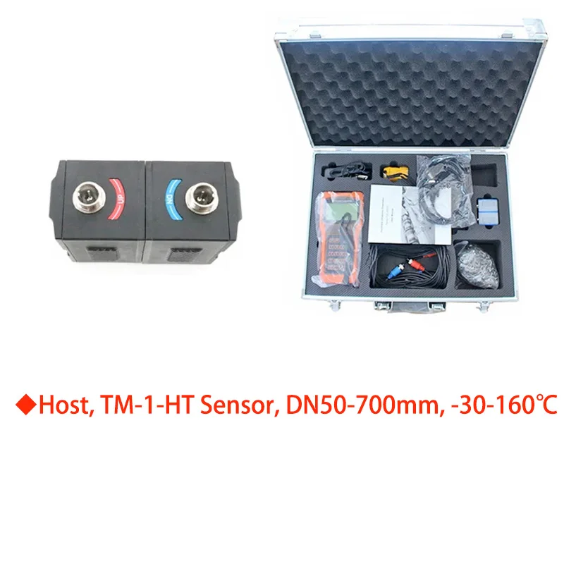 Handheld Ultrasone Flowmeter TUF-2000H Draagbare Clamp-on Ultrasone Waterstroommeter IP68 Digitale Vloeistof Pijpleiding Sensor