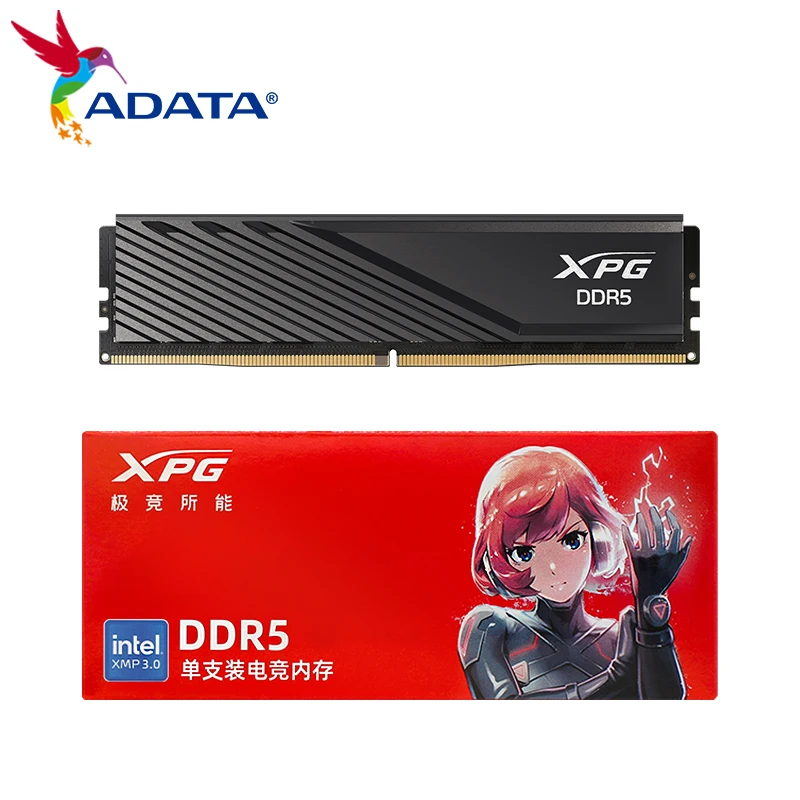 ADATA XPG Gaming DRAM Modul LANCER BLADE DDR5 Speicher RAM Stick 6000MHz 6400MHz 16GB 32GB 48GB DDR5 Stick mit Kühlkörper