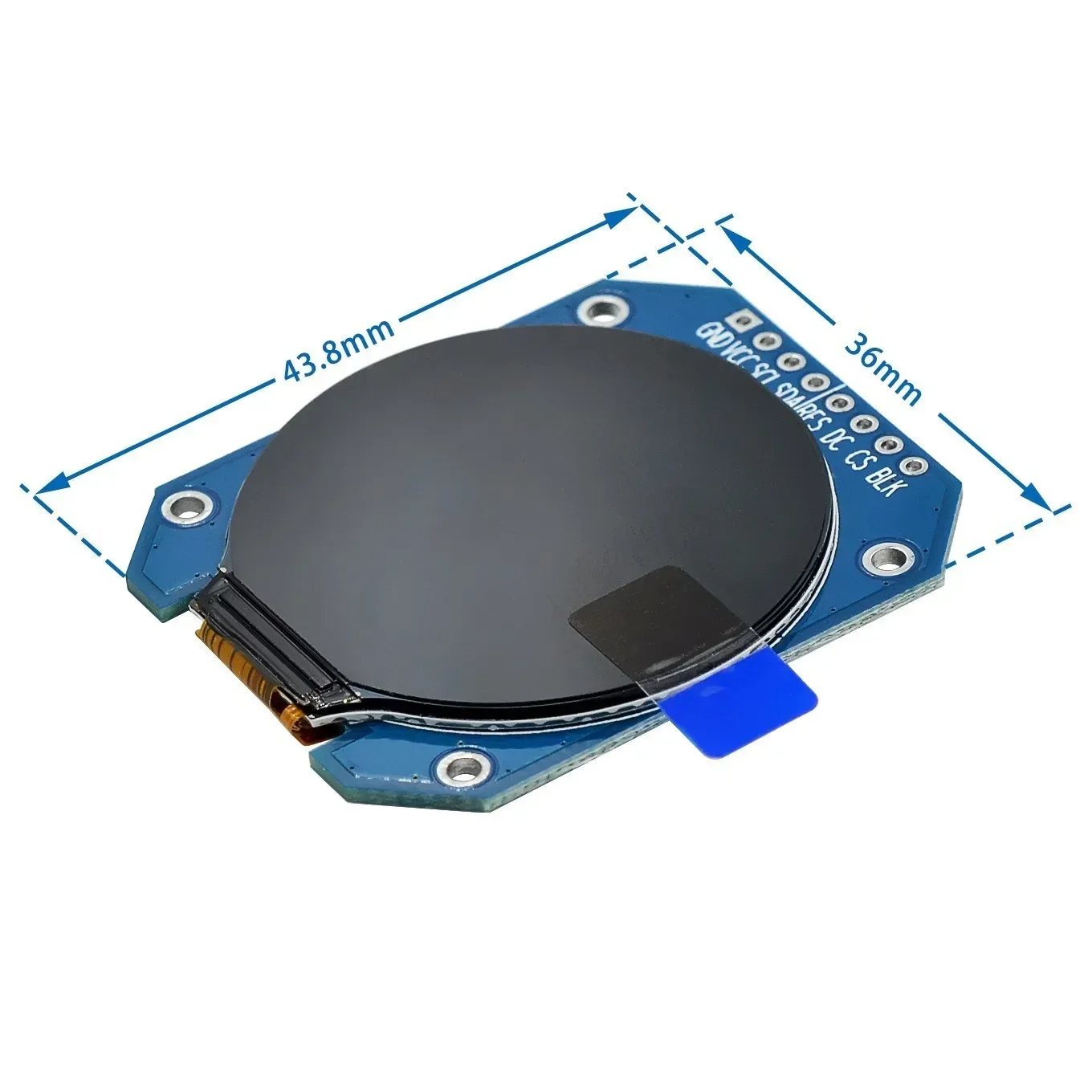 TFT Display 1.28 Inch TFT LCD Display Module Round RGB 240*240 GC9A01 Driver 4 Wire SPI Interface 240x240 PCB For Arduino