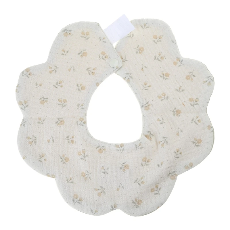 Baby Bandana Drool Bibs Baby 360 Rotate Baby Gauze Bibs Burp Cloth Feeding top quality