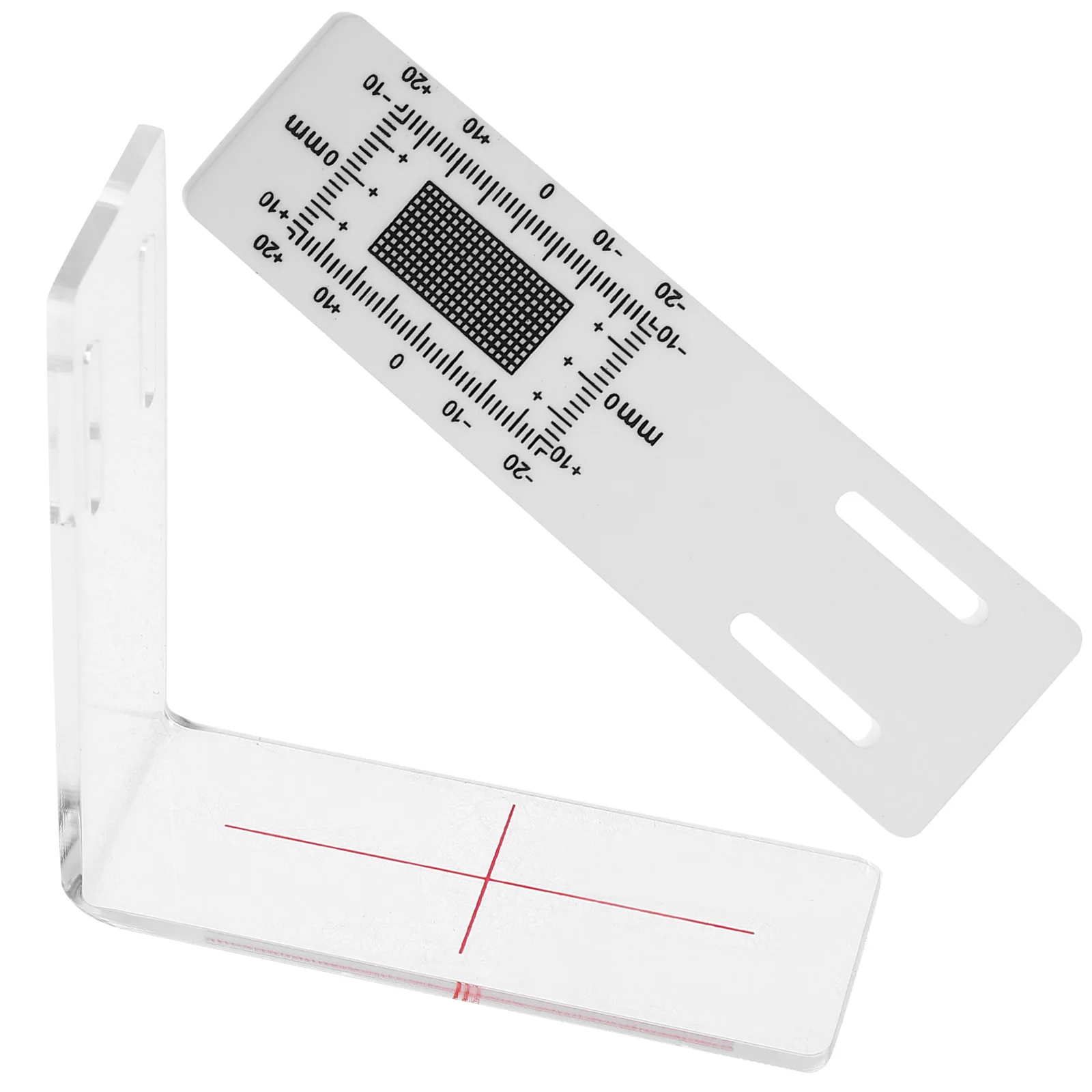 

1Set Crack Width Measuring Ruler for Architecture Structural Inspection Cracks Monitoring in Walls Concrete Floors Portable