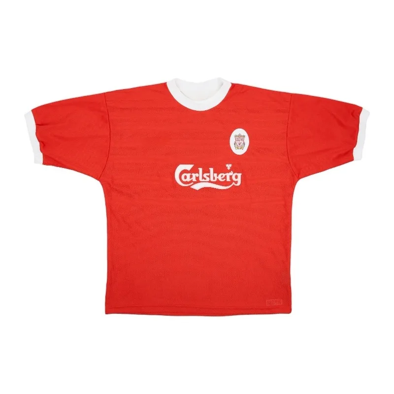 

3D Printed summer classical home Liverpool soccer jersey sport motor T-shirt men's summer outdoor casual quick drying T-shirt