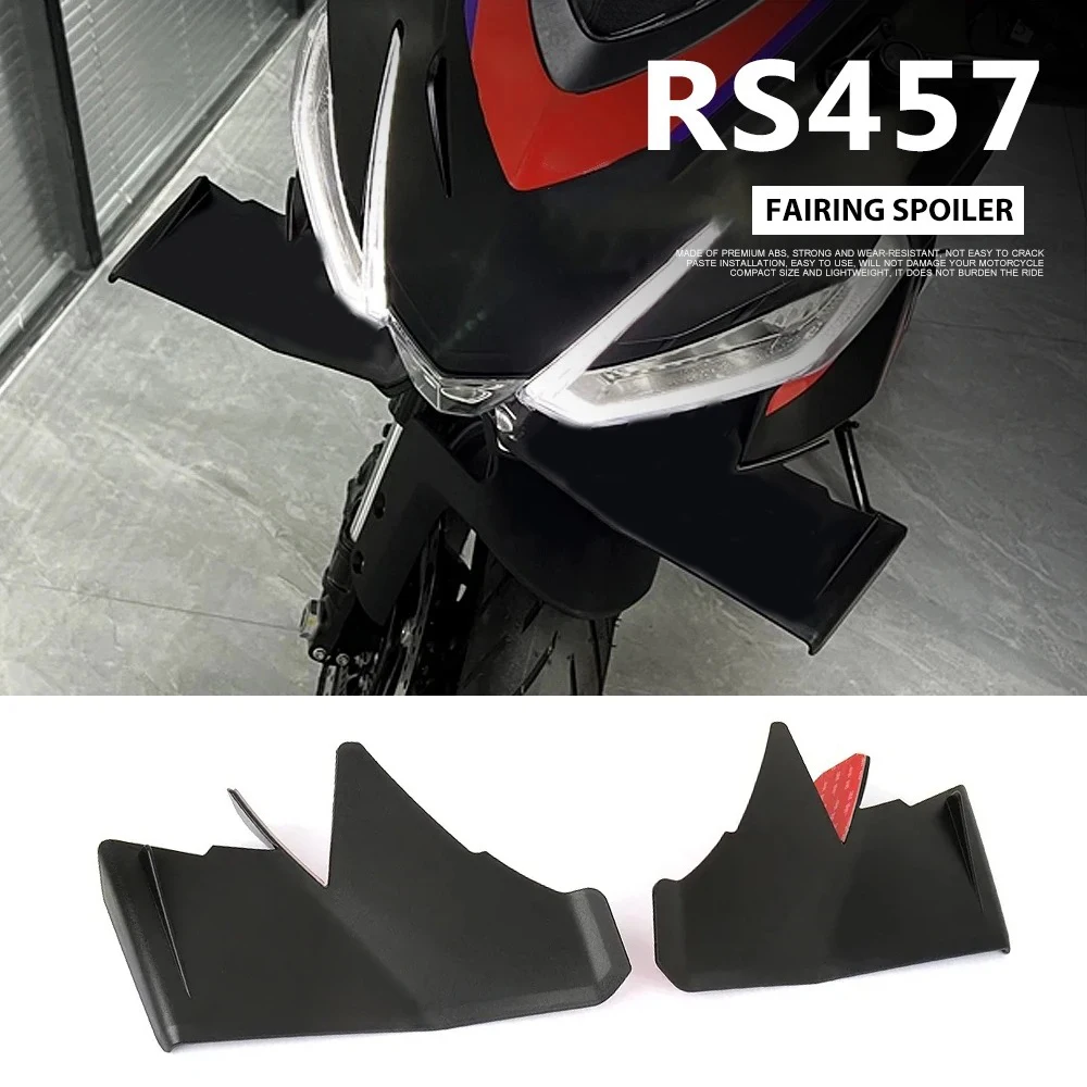 

Fairing Spoile Motorcycle For Aprilia RS 457 RS457 2025 2024 Aerodynamic Guard Spoiler Kit Fairing Winglet Aerodynamic Wing Kit