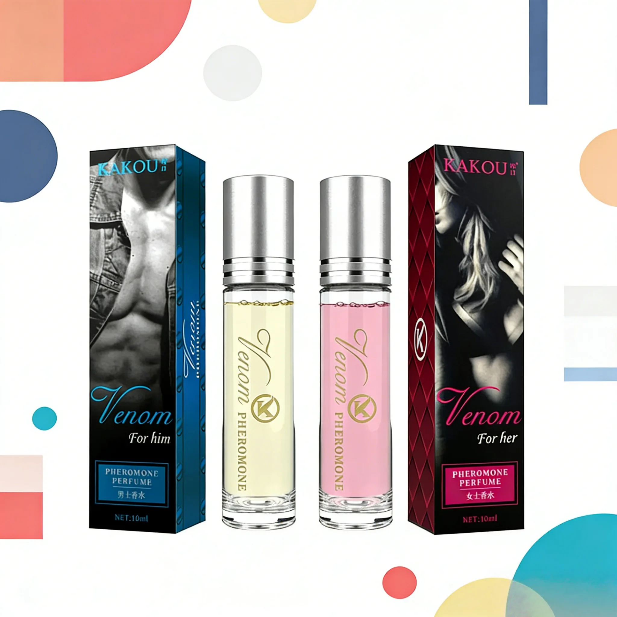 10ml Roll‑on Fragrance Oil | Long Lasting Unisex Essential Scent Gift Set