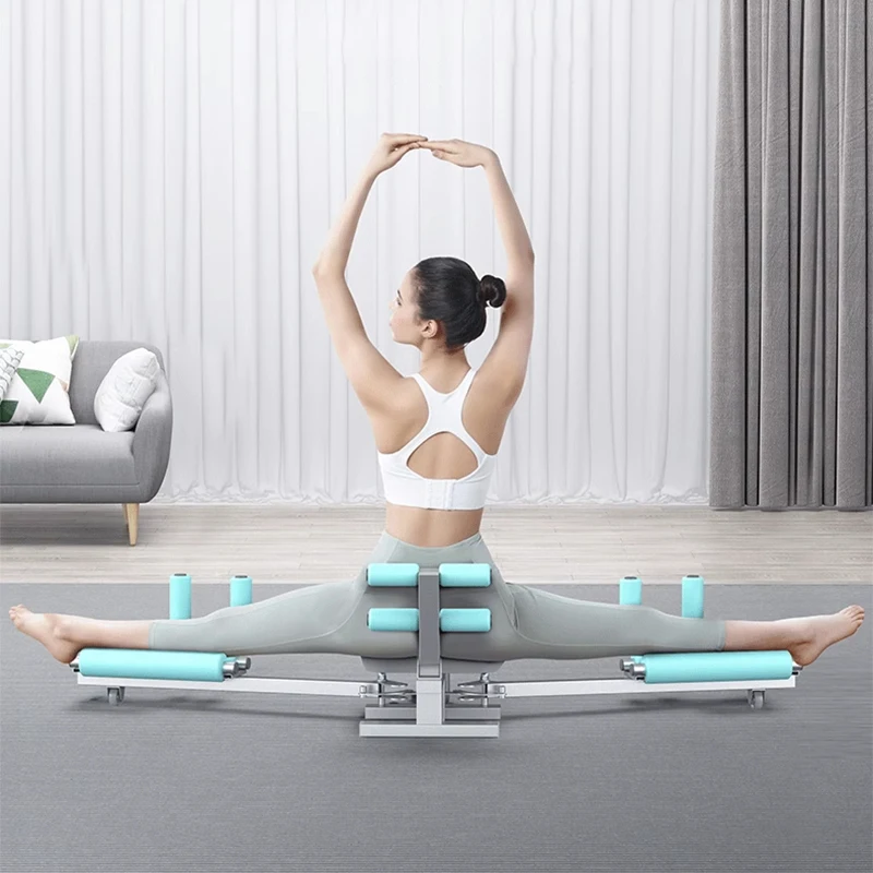 Leg Stretcher Pressing Stretching Machine Adjustable Length Split Machine Equipment for Dance Exercise Sports Yoga Ballet Home