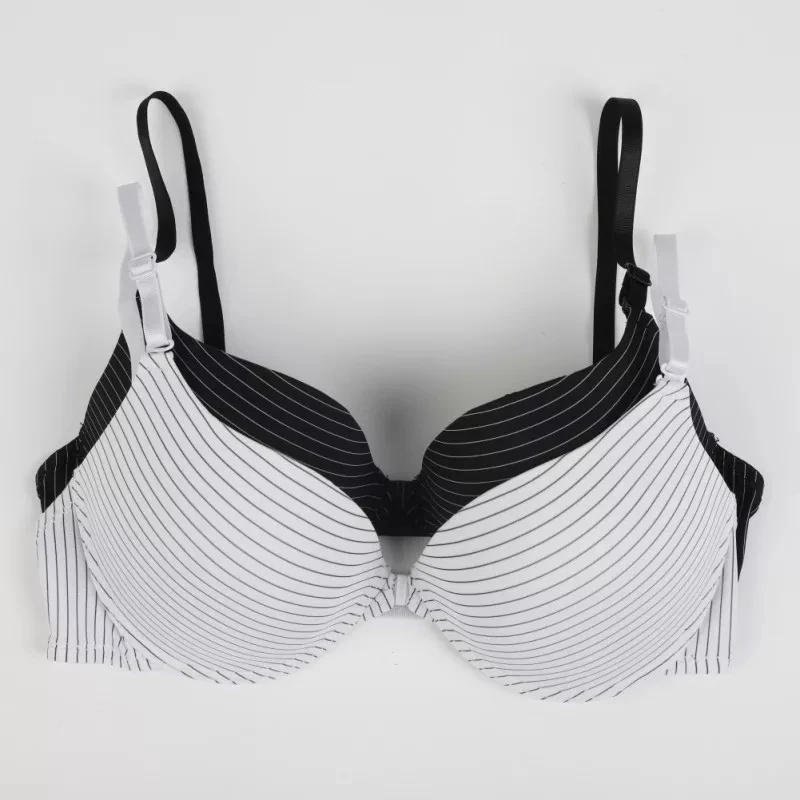 New Fashion Seamless Sexy Lingerie Simple Push Up Bra Front Closure Button Candy Color Women Underwear Small Brassiere