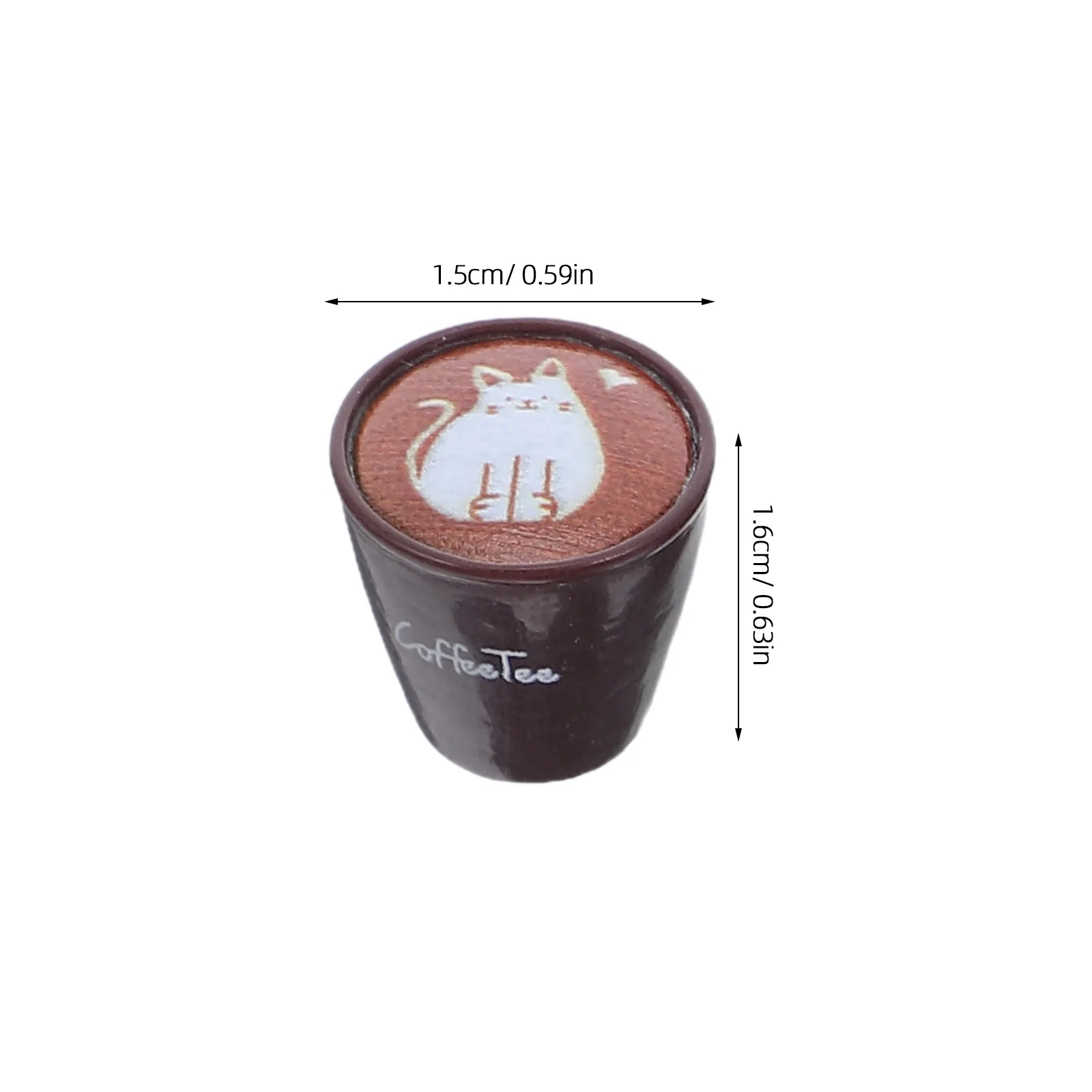 90Pcs Mini Coffee Mug Set Resin Latte Art Miniature Japanese Dollhouse Kitchen Accessories Micro Landscape Decoration