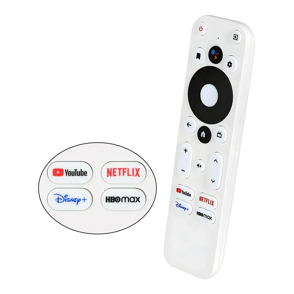Voice Remote Control For ONN Android FHD 4K UHD Streaming Stick TV Box 100024646 100026240 Replacement Controller With YouTube
