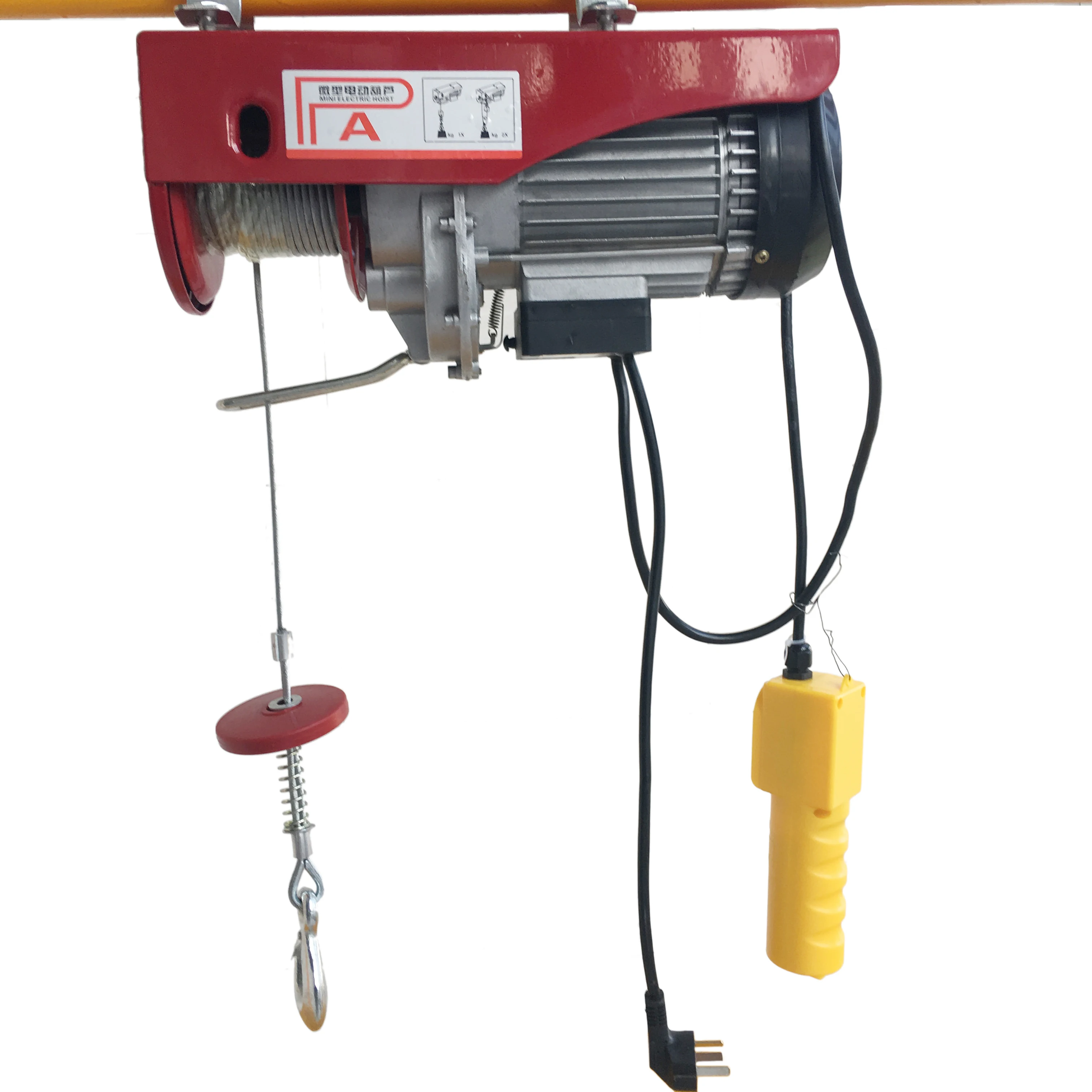 Wholesale Portable PA1000 Small Electric Hoist Wire Rope Electric Winch
