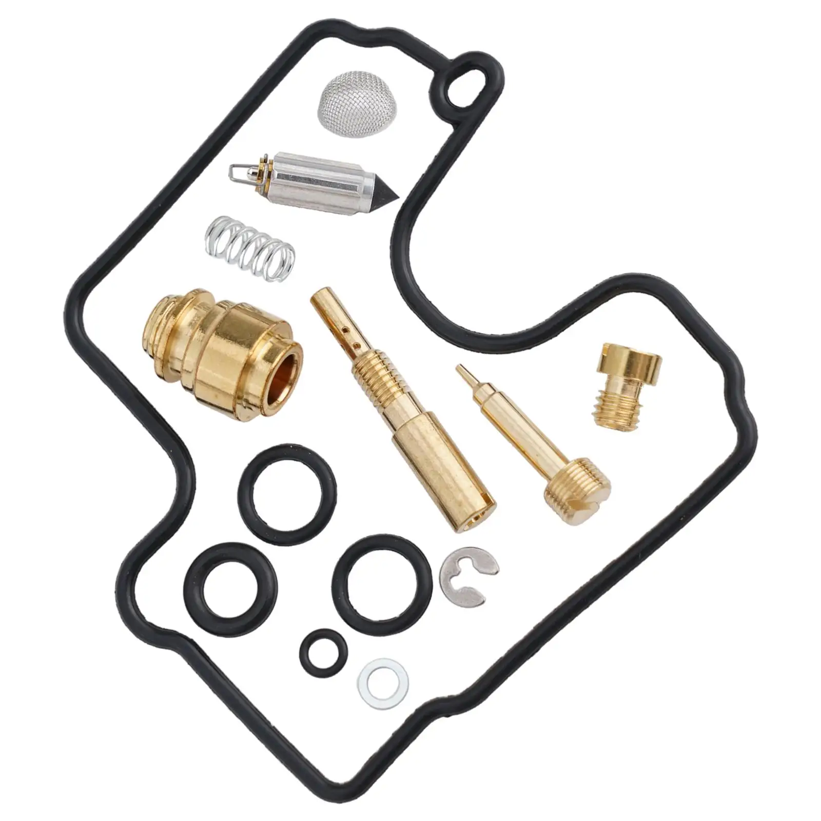 

Rebuild Kit Carburetor Brass+Rubber Direct Replacement Gasket Light Weight FOR Kawasaki ZX600 ZX6R Easy Installation