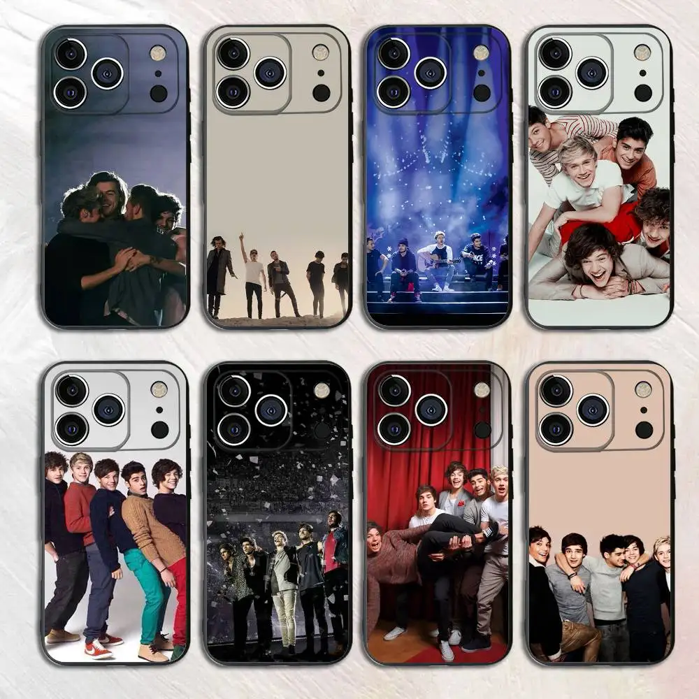 

Band One D-Direction Phone Case Silicone Phone Case For iPhone 17,16,15,14,13,12,11 XR XS Plus Pro Max SE Shockproof Soft Cover