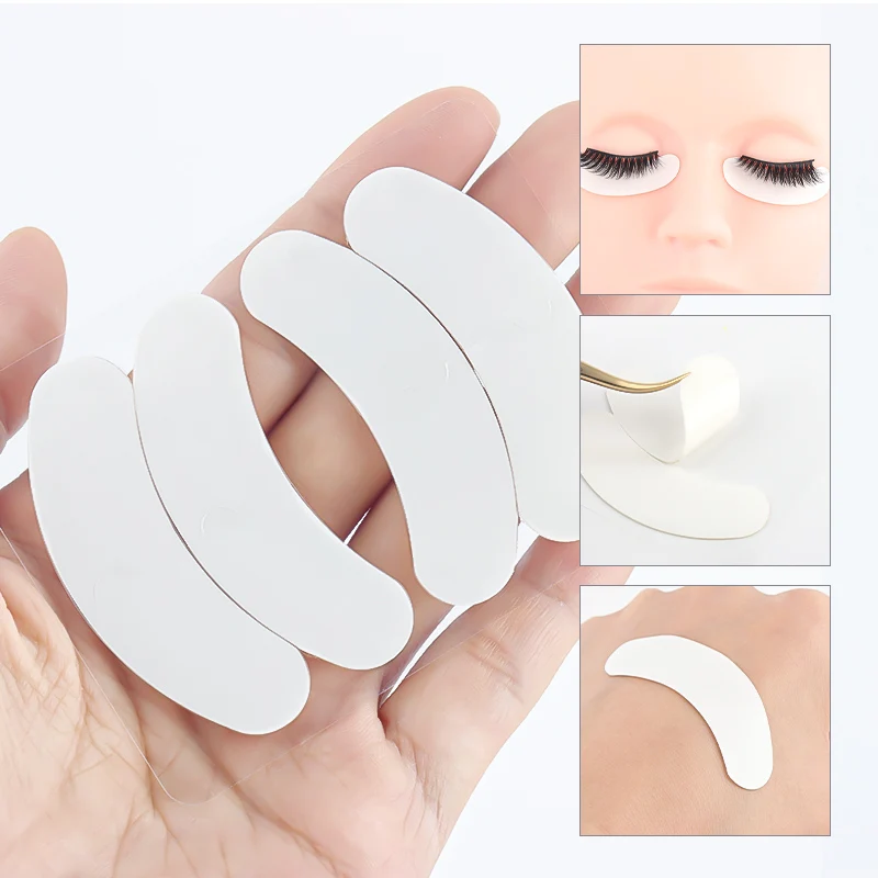 1 Pack 3D Silicone Eye Pads Lash Patch Under Eyelash Stickers Wraps Lashes Extension Supplies Protecting Separation Makeup Tool