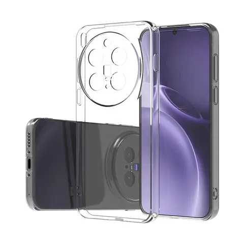Simple Slim Soft TPU Clear Transparent Phone Case For VIVO X300 Pro VIVOX300Pro 5G Cover Fundas Capa Perfect Fit