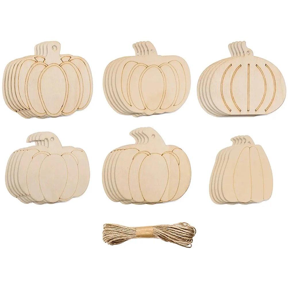 

Hollow Out Pumpkin Decoration Fall Crafts Decorations Wood Pumpkins for Decorating Unfinished Cutout