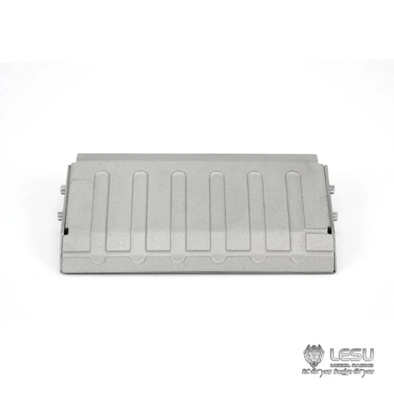 LESU 1/14 RCトラックTGSシェルチンサーボプロテクターメタルアップグレードパーツ、タミヤダンプトラック牽引トラックまたはDIYカーモデルパーツ用