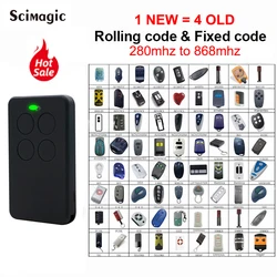 Duplicator 286MHz-868MHz Garage Door Remote Control Multi-Frequency Code Grabber Clone Gate Keyfob Command Hand Transmitter