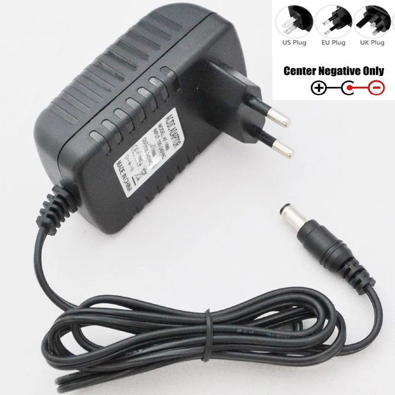 9V 2A 2000mA Replacement AC DC Adapter Charger for Roland PSB-1U Drum Piano Keyboard Po Power Supply