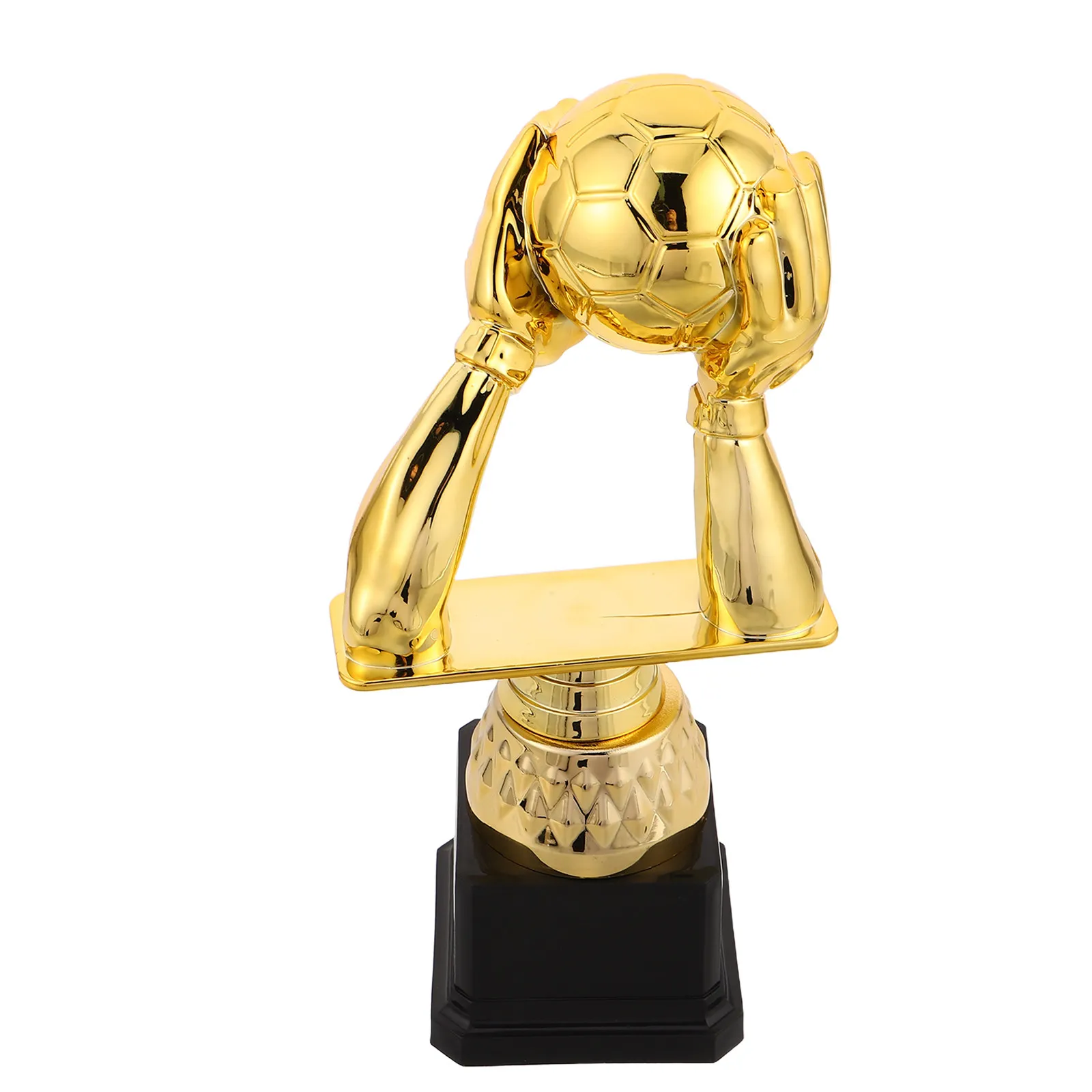 

Football Trophy Gold Plated Soccer Ball Award 8 X 4 X 3 Inch Championship Prize Sports Soccer Tournament Winners