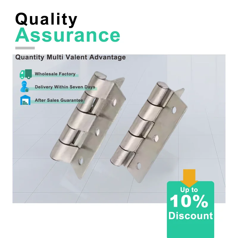 

304 Stainless Steel Industrial Machinery Electrical Cabinet Door Bending Right Angle Load-Bearing Hinge for Equipment