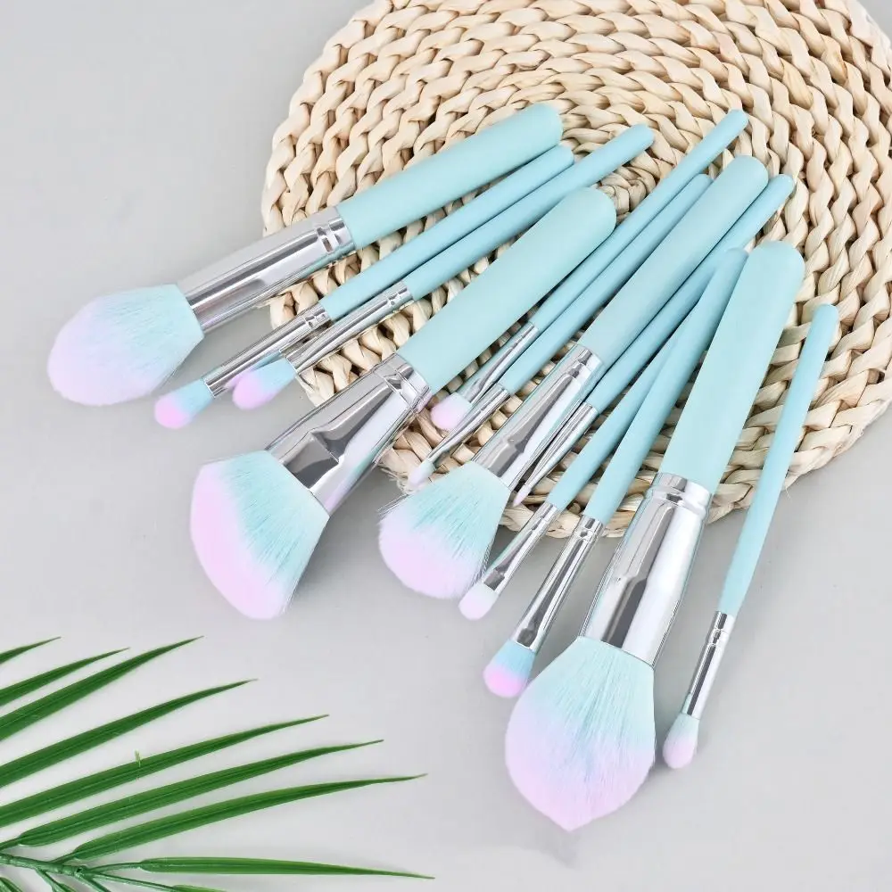 

12 шт./компл., профессиональные кисти для макияжа, пушистые мягкие тени для век, кисть для пудры, консилер, тени для век, набор косметических кистей