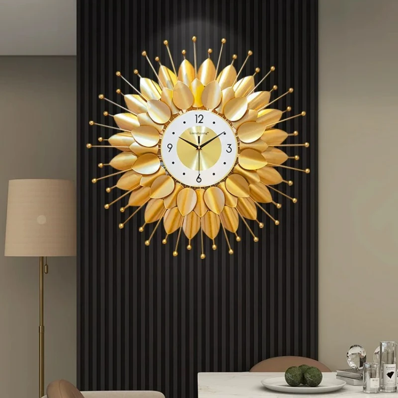 Xenomorph Creative Clock Wall Modern Aesthetic Creative Simple Wall Watch Luxury Vintage Reloj De Pared Ornaments Home Decor