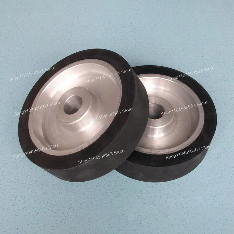 

200*50*24/28 мм 32 мм алюминиевая ленточная шлифовальная машина, рабочее колесо, роликовое ведущее колесо со слотом для ключа 8x4 мм