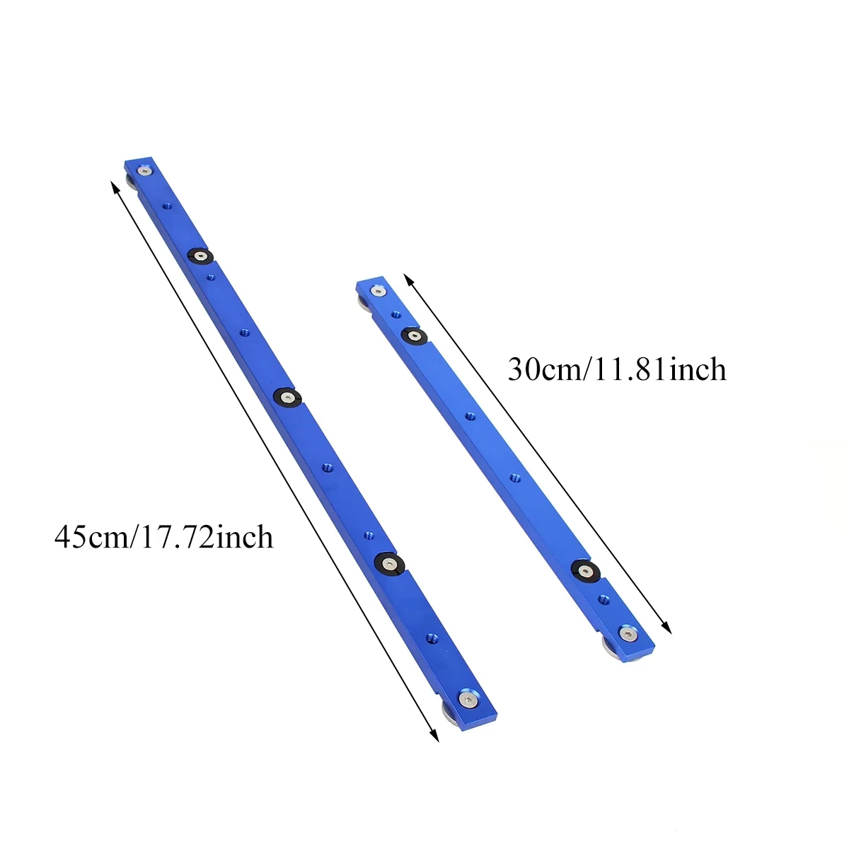 One Piece T Track Miter Bar Slider, Aluminium Alloy Miter Bar,Jig and Fixture Bar Slider Table Saw Gauge Rod, Miter Gauge Slider