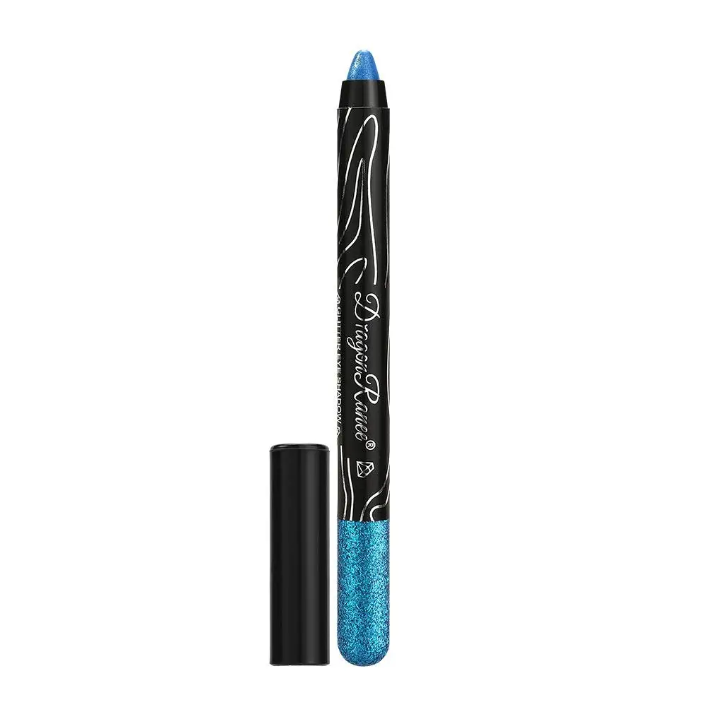 Vrouwen Waterdichte Markeerstift Oogschaduw Potlood Cosmetische Oogschaduw Wenkbrauw Eyeliner Kleur Glitter Pen Potlood M2o2