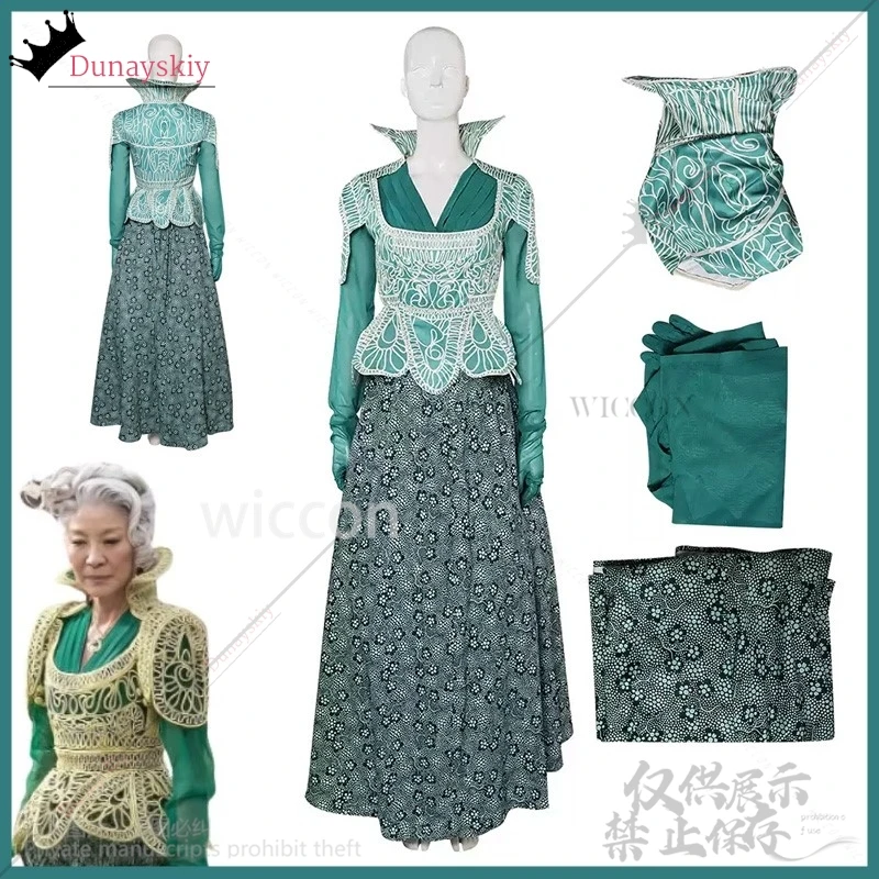 

Wicked Madame Morrible Косплей Фантазия Костюм Маскировка Для Женщин Платье Лолиты Одежда Для Ролевых Игр Хэллоуин Индивидуальные