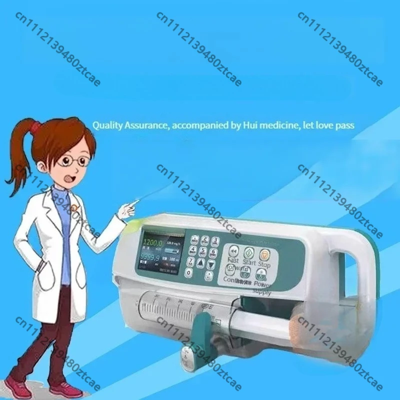 Portable Pet Injection Infusion Pump Adjustable Flow Veterinary Liquid Delivery Device Household Small Animal Medical Supply