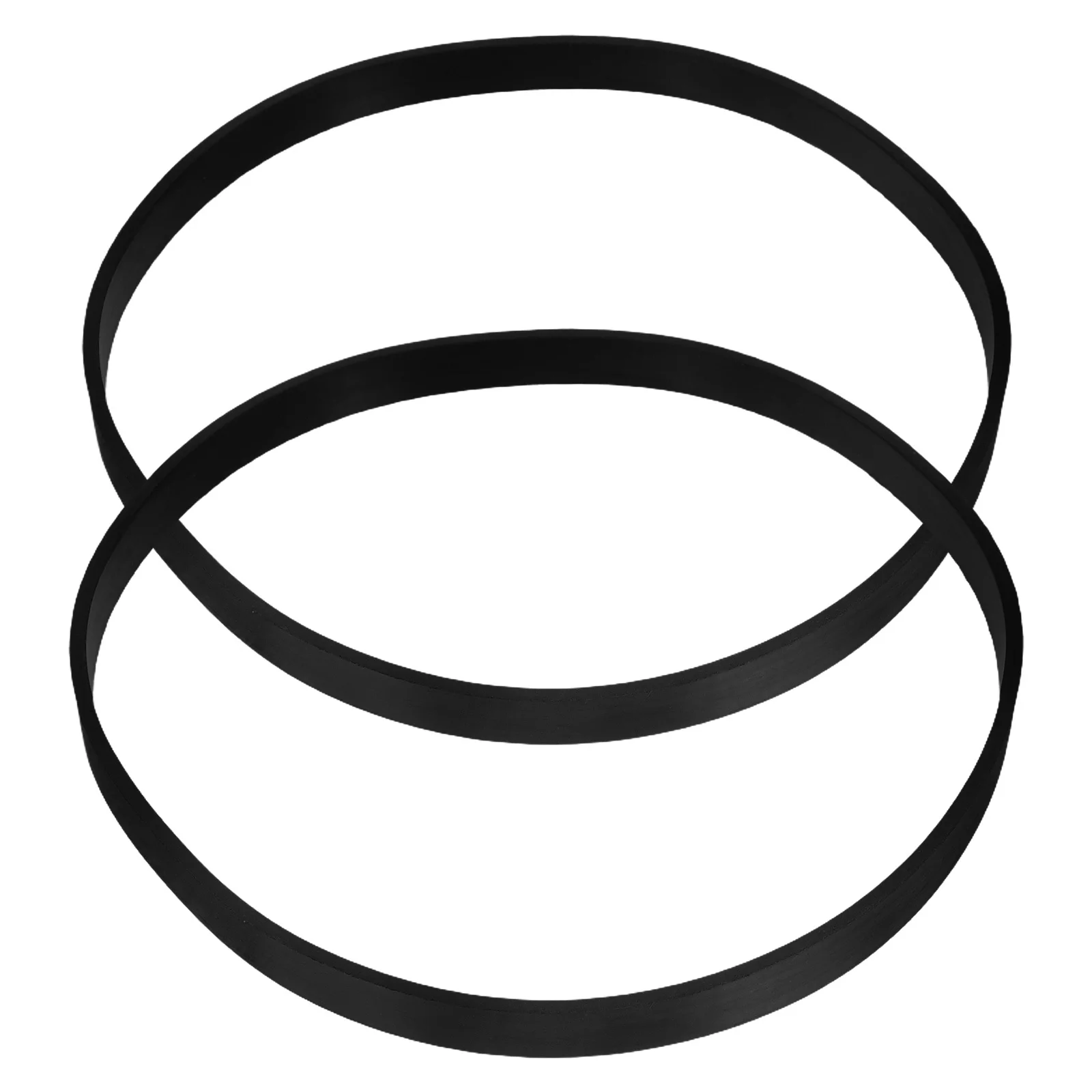 

2Pcs Woodworking Saw Rubber Belt for Band Saw Maintenance Smooth Operation Wear Resistant Elastic Cutting Tool Accessory