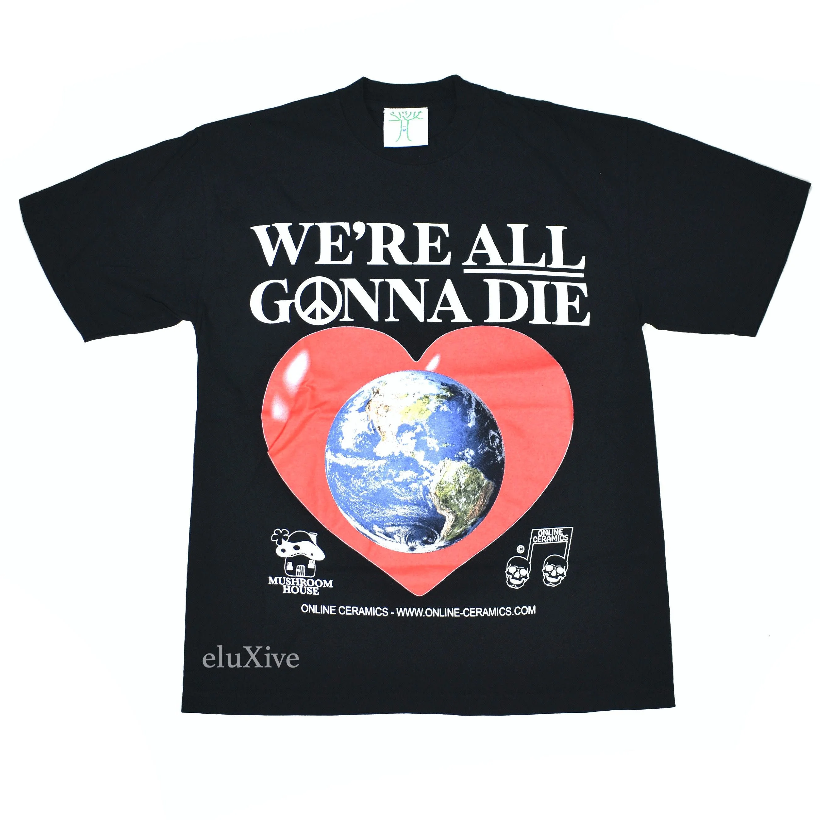 Online Ceramics We're All Gonna Die T-Shirt Black DS(1)