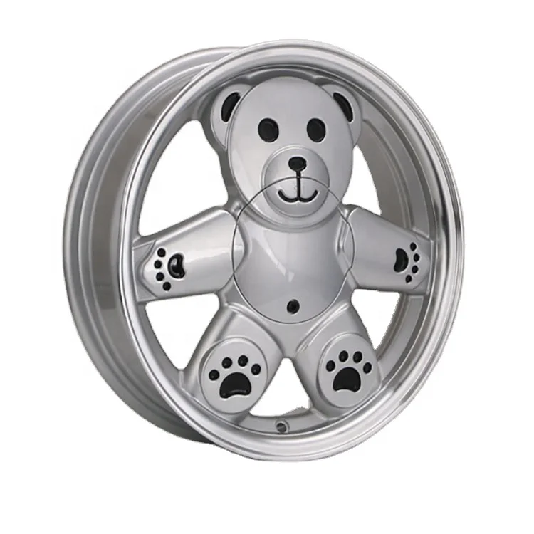 

15x6 15 Inch 4x100 5x100 Silver / Bronze Polish Wheels Rims Set for Daihatsu Charade Mira Toyota Porte VW