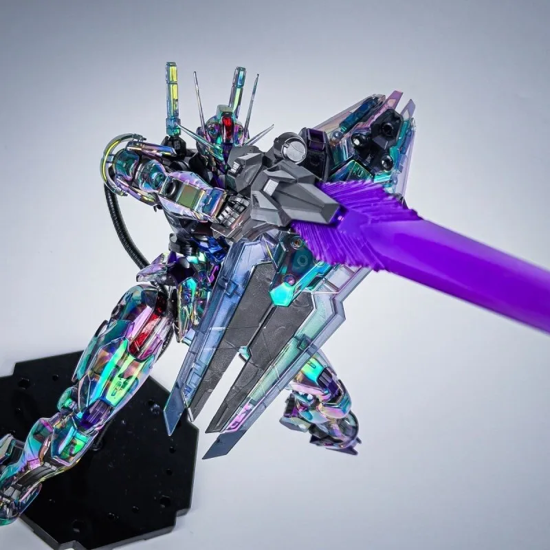 【Produk baru】KL FM MG1/100 FENGLING Full Mechanics Mercury Witch skema warna laser Model Kit Perakitan Figur Aksi Mainan Hadiah