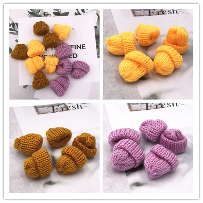 9 Piezas de Bolas de Lana Mini de 4cm para Manualidades, Material para Confección de Ropa, Sombreros, Bolsos, Carcasas de Teléfono Móvil, Accesorios para Arte y Artesanía