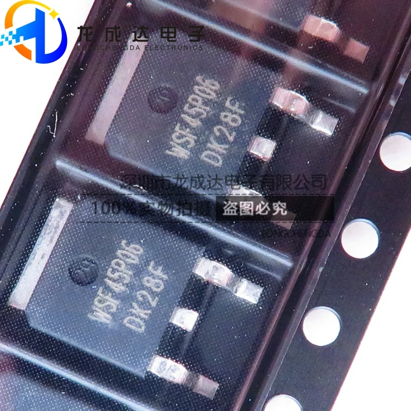 

30 шт. Оригинальный Новый WSF45P06 TO252 P-channel MOSFET 60 в 45 А