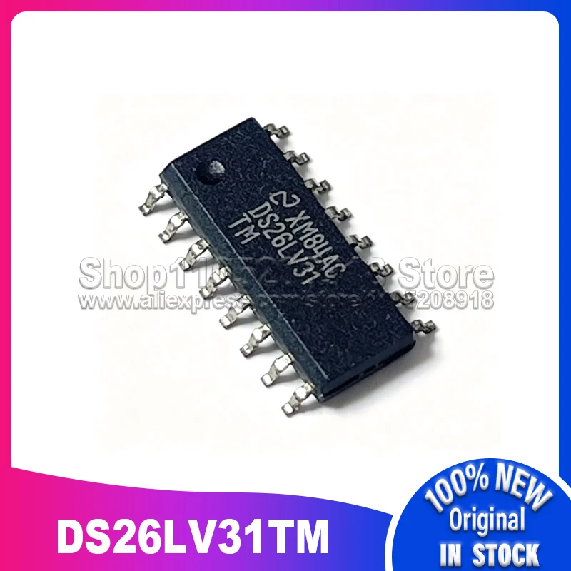 

10PCS/LOT DS26LV31TM DS26LV31 SOP16 100% New Spot stock