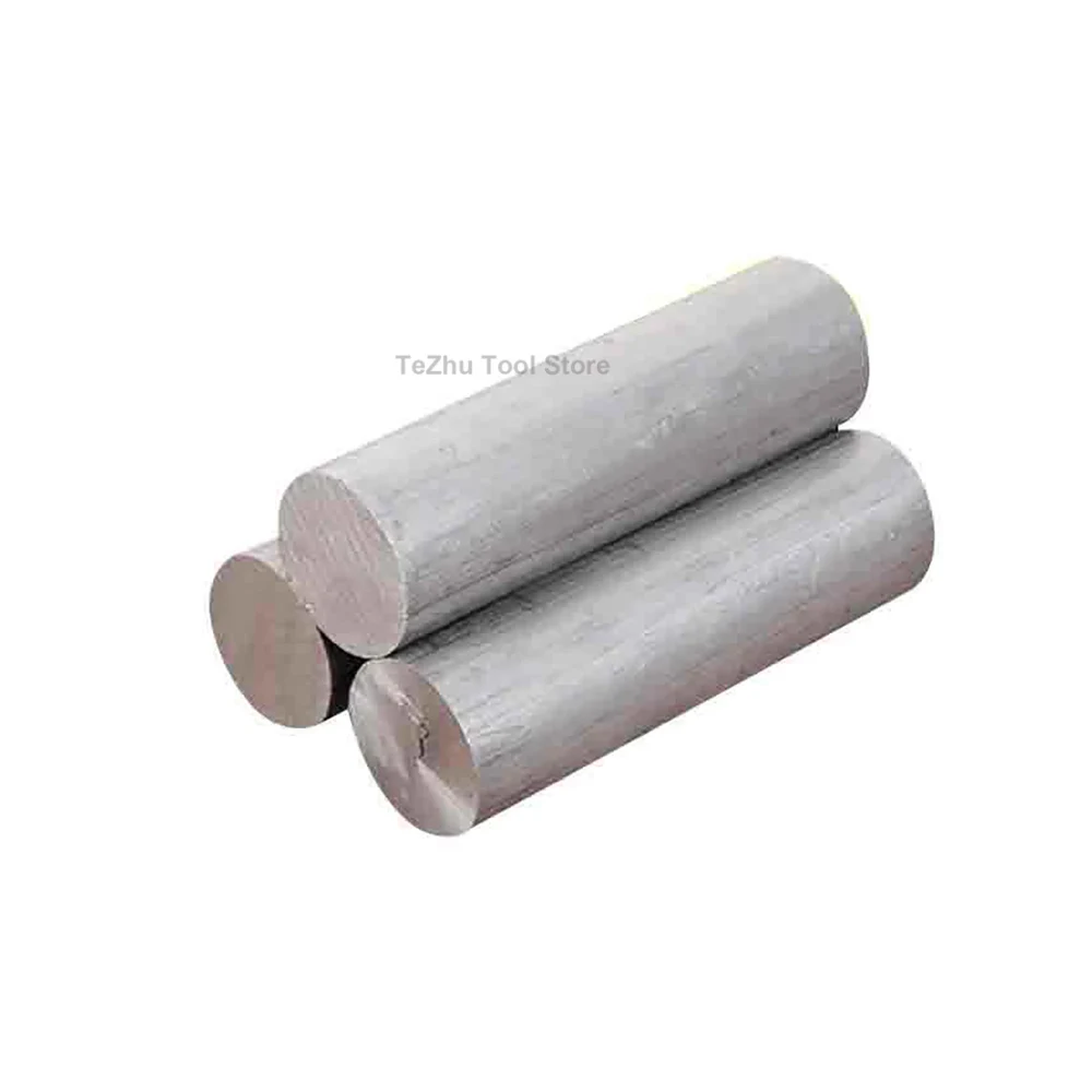Alu Rod Solid 7075 Aluminum Alloy Round Bar Rod Column Dia Ø 5/6/8/10/12/14/15/16/18/20/22/25/26/28/30mm, 500mm Long