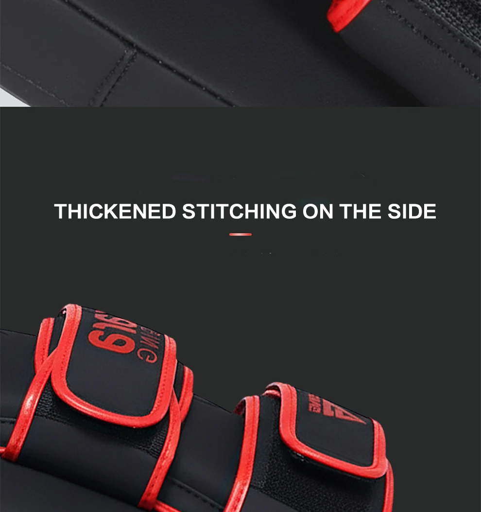 Box-Pad Sandsack Fitness MMA Boxen Taekwondo Hand- und Fußschlagpolster PU-Leder Trainingsausrüstung Muay Thai Fußziel – Detail 7