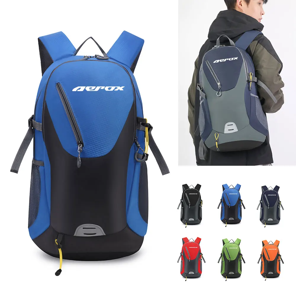 For Yamaha Aerox 155 50CC 50 40L Capacity High Quality Waterproof Backpack Storage Ridding Bag Motorcycle Accessories