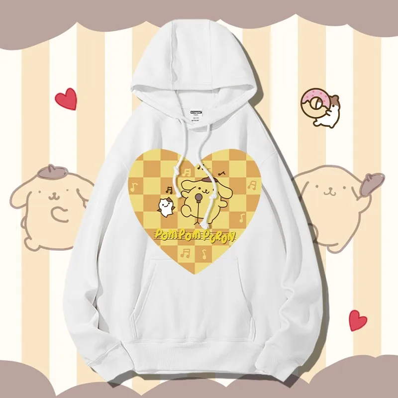 

Pudding Dog Joint Hoodie Girl Cute Girl Sanrio Clothes Instagram With Autumn Loose Coat Cotton